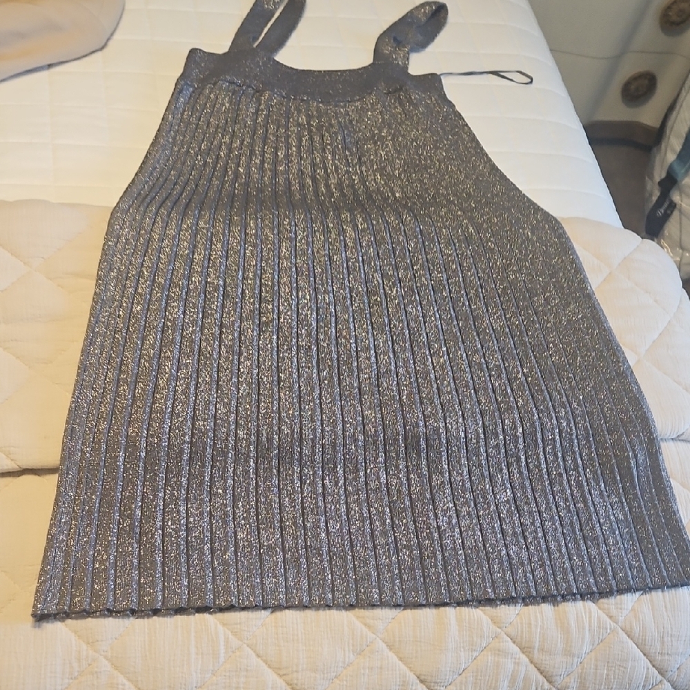 HM Knitted Sparkled Dress